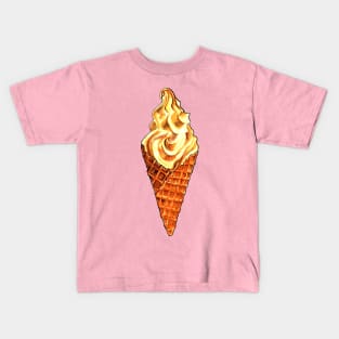 Vanilla Soft Serve Kids T-Shirt